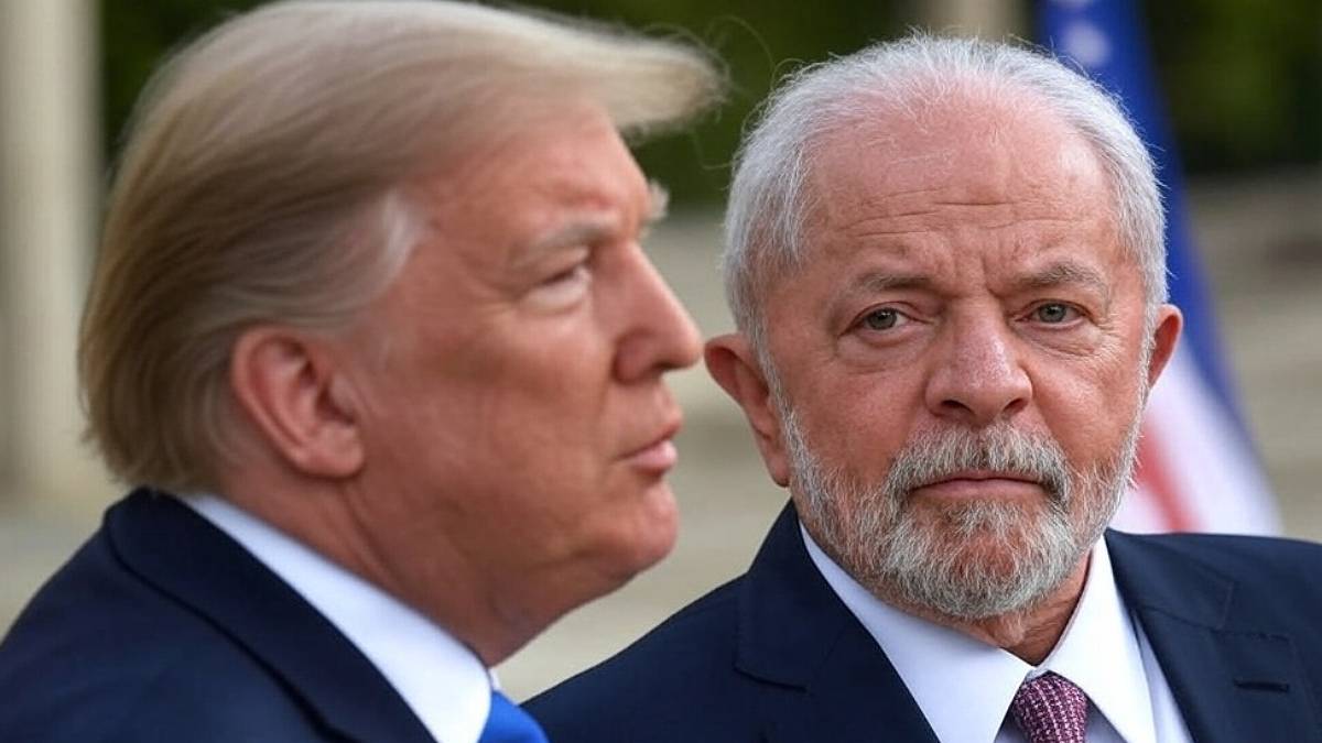 Trump-Lula-Brasil-EUA-1 Israel rebaixa relações com o Brasil. CPMI do INSS abre os trabalhos.